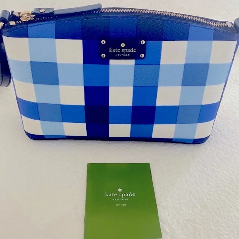 ♠️ kate spade ♠️Millie Crossbody Pacific Gingham print grovestreet